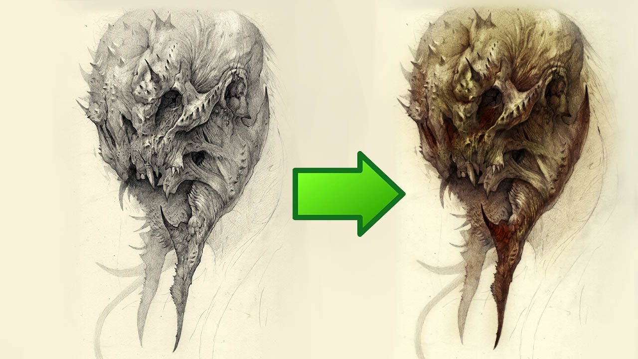 Enhance Your Pencil Sketches with Stunning Colors