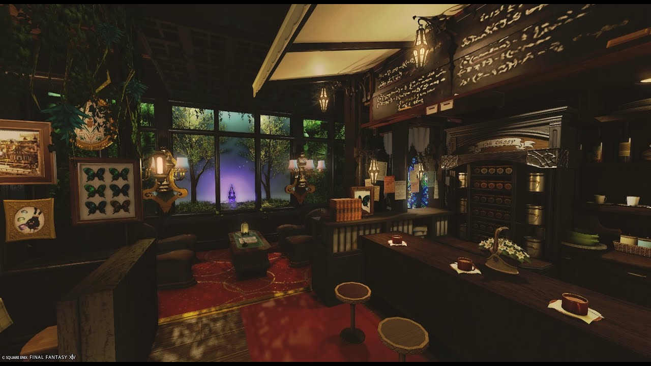 【浮かせなし倉庫直置きあり】クラシックカフェ　個室アパルトメント編　FINALFANTASY XIV
