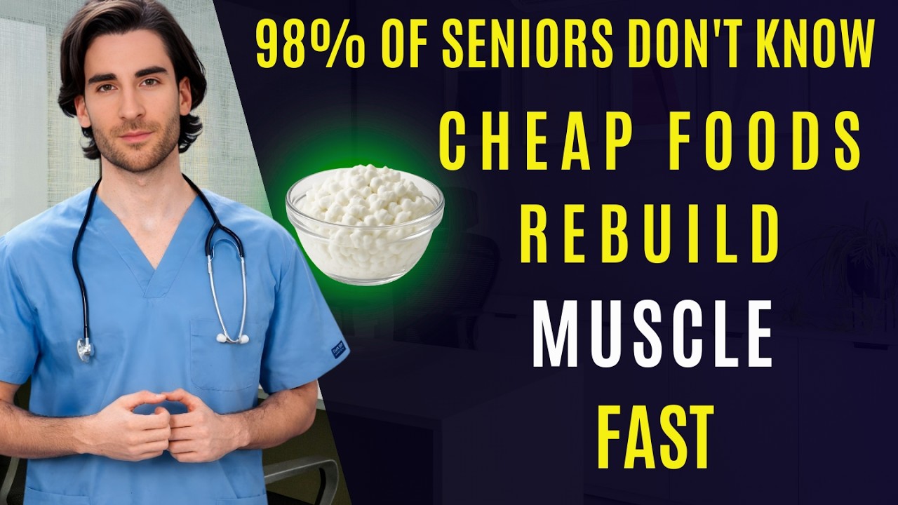 Over 60? Eat These 7 Cheap High-Protein Foods to Build Muscle Fast