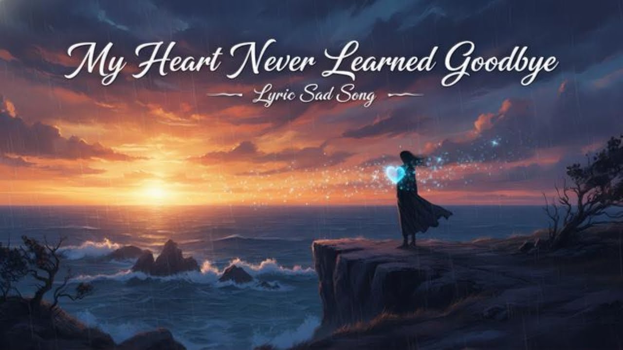 My Heart Never Learned Goodbye | Music lyric song | Kong Lyrics