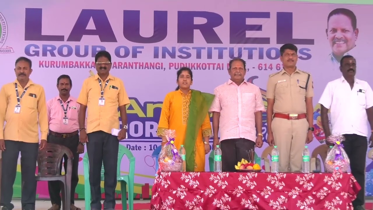 லாரல் கல்வி குழுமத்தின்  விளையாட்டு விழா தொடக்க நாள் கலை நிகழ்வுகள்...  2025-2026