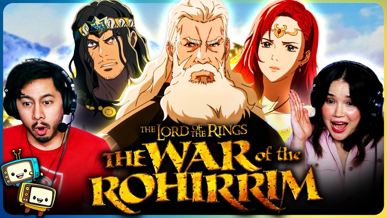 THE LORD OF THE RINGS: THE WAR OF THE ROHIRRIM Movie Reaction! | First Time Watch | LOTR Anime!