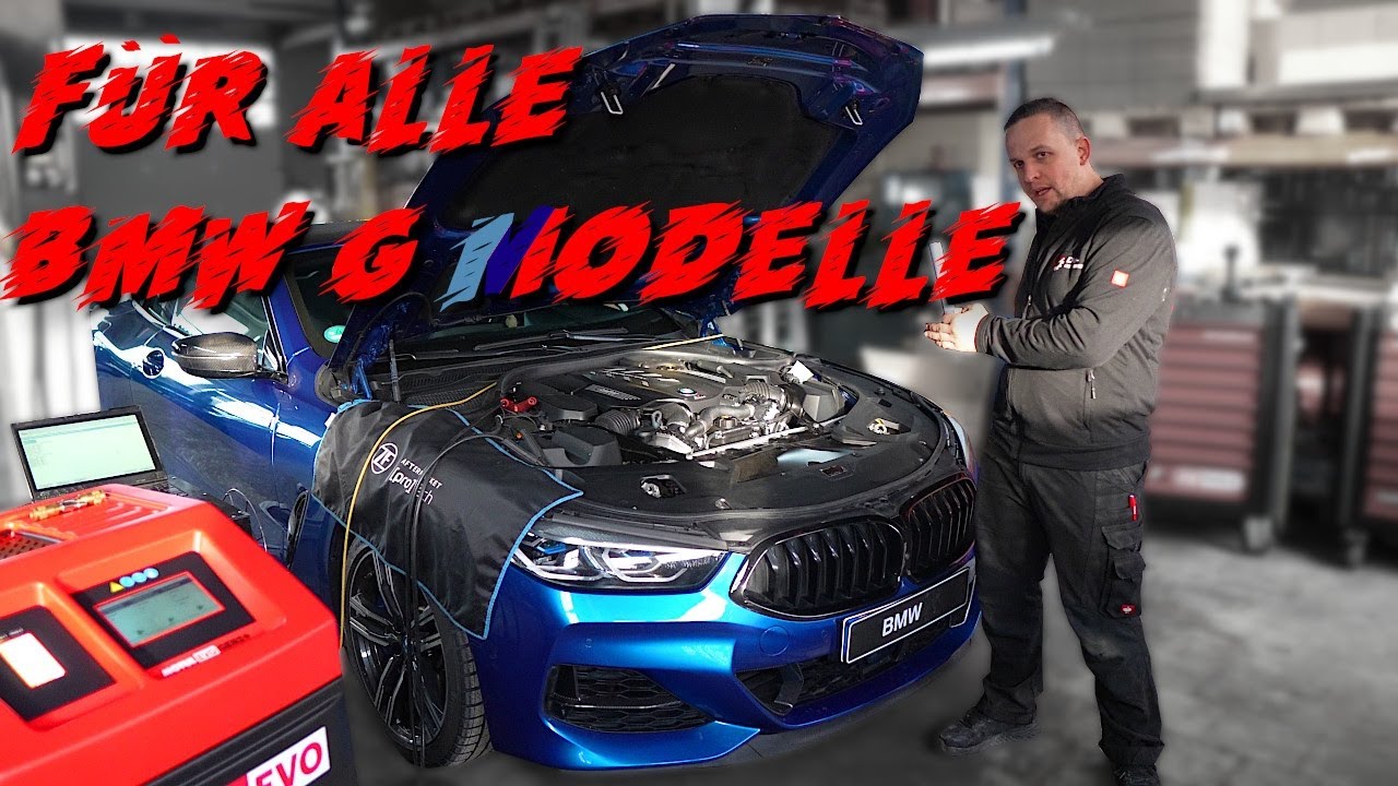 Automatikgetriebe Spülung Ölwechsel Verteilergetriebe & Differential BMW M850i Cabrio G14