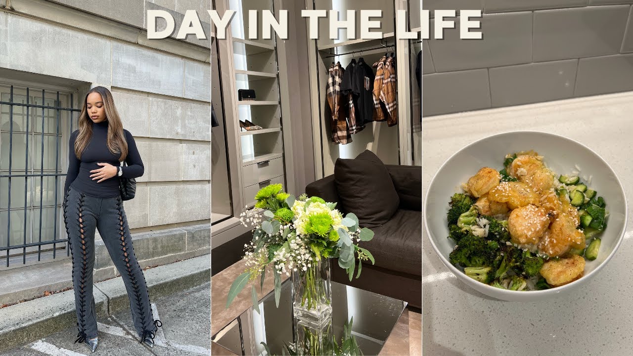 DAY IN THE LIFE | Influencer Events, Taking IG Pics Solo, Cooking, etc. | VLOGMAS DAY 17