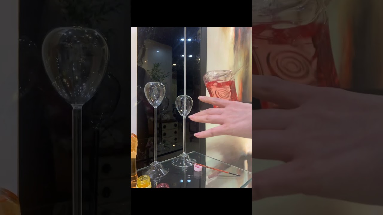 Color making for liquid paraffin#candle #liquidcandle#🕯️