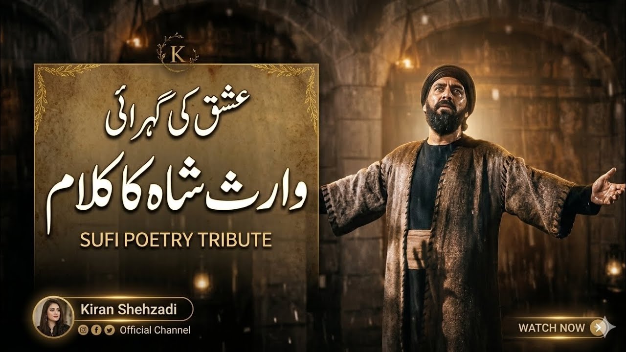 کدی عشق نوں تکڑی تول تے سہی 💭 | Sad Sufi Kalamوارث شاہ دا درد 💔 | Punjabi Sad Poetry Status
