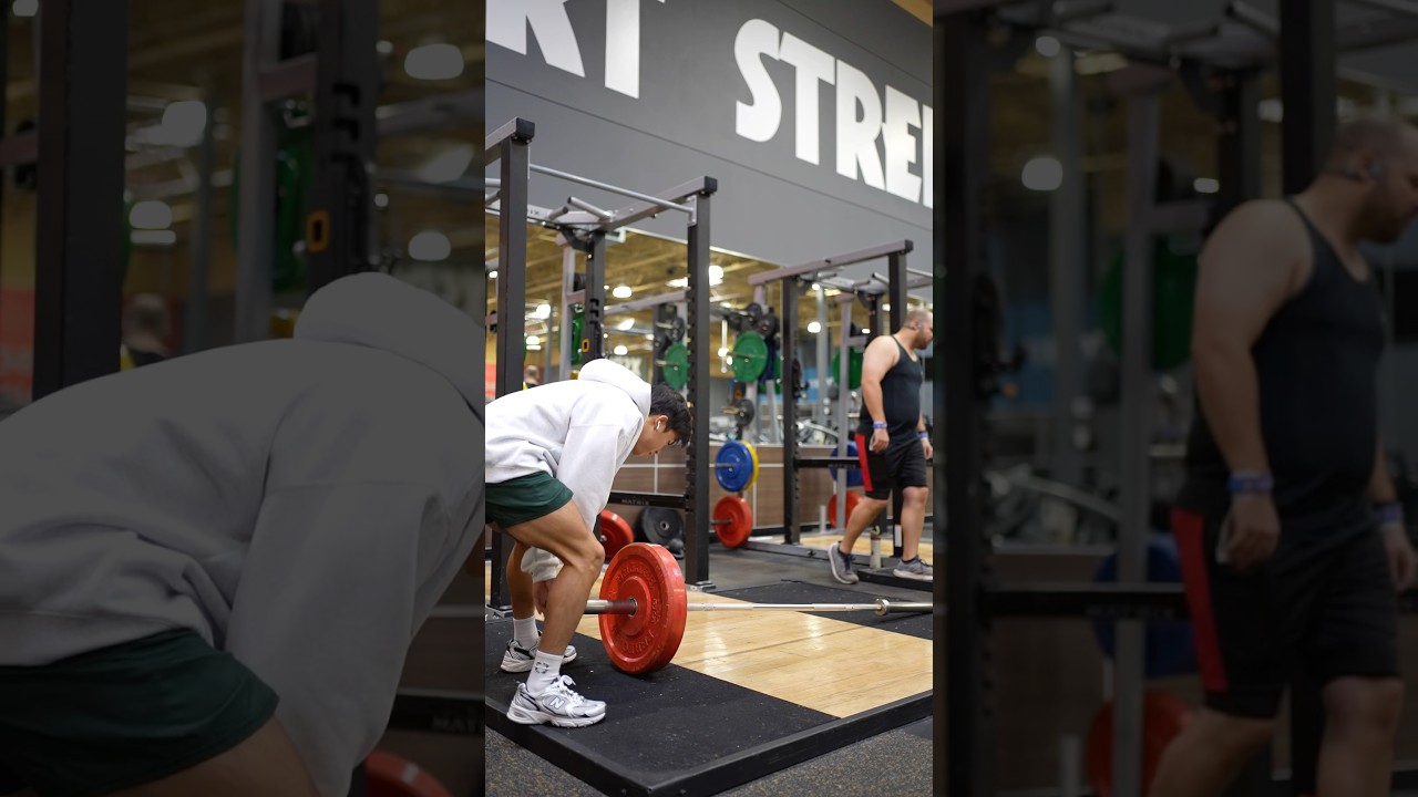 How to rack a barbell like a chill guy