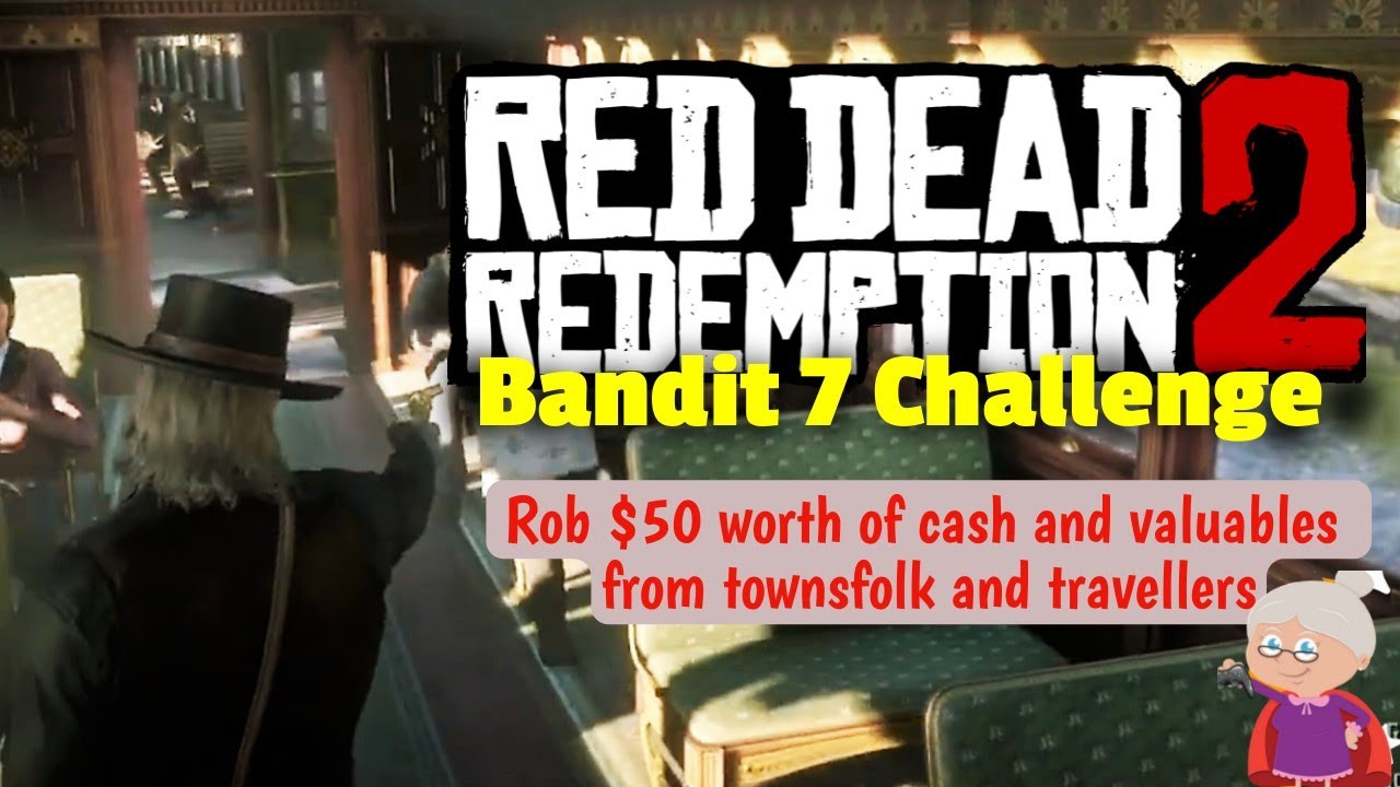 Испытание бандитов 7 &mdash; ограбление горожан на 50 долларов &mdash; Red Dead Redemption 2