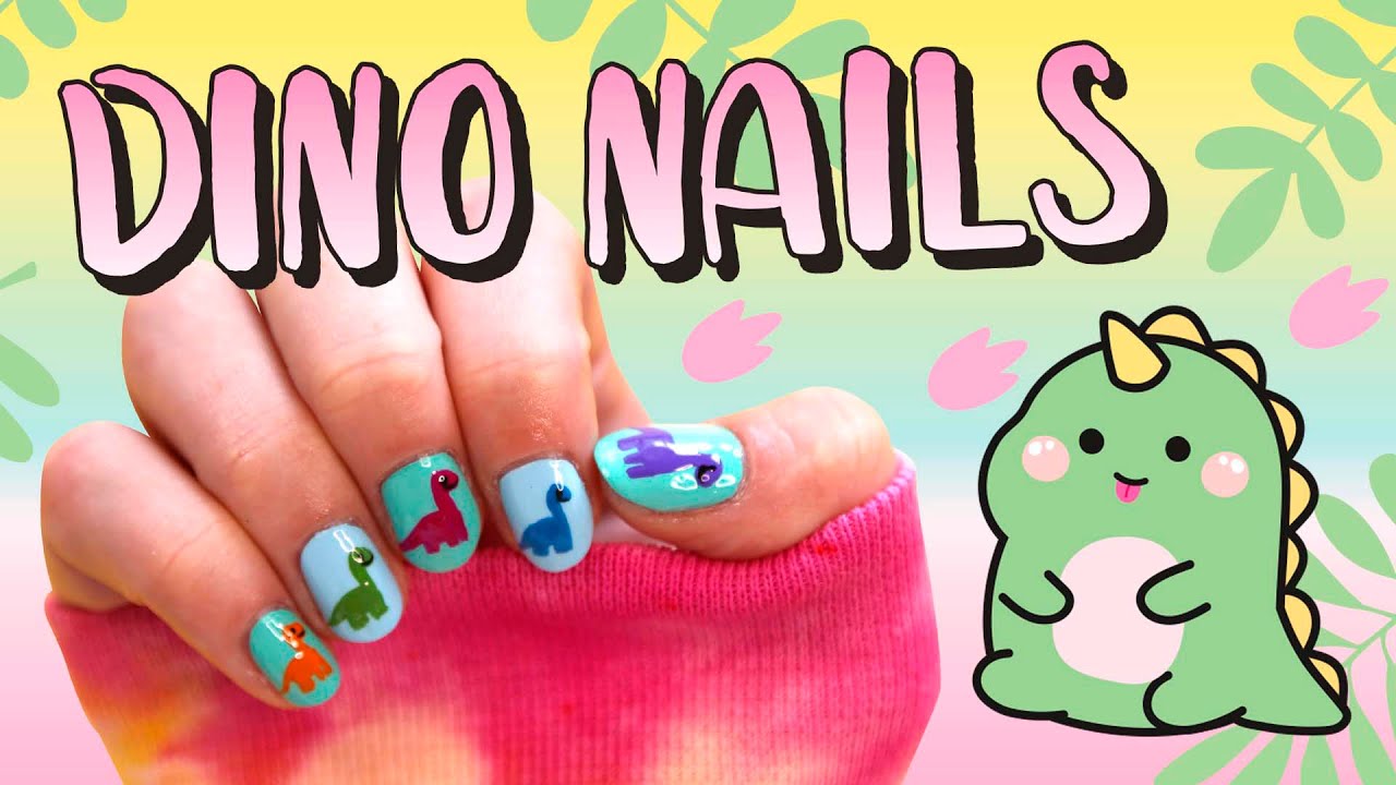 ROARSOME DINOSAUR NAIL ART!