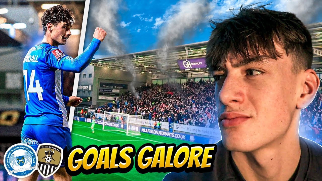 7 GOAL THRILLER & FA CUP DRAMA in PETERBOROUGH UNITED vs NOTTS COUNTY