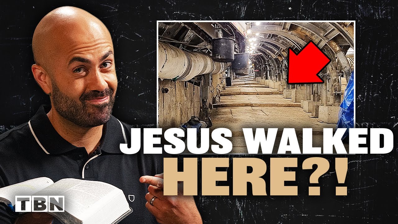 Archaeologists Uncover ANCIENT Bible Road Underground Jerusalem | Can I Trust the Bible? on TBN