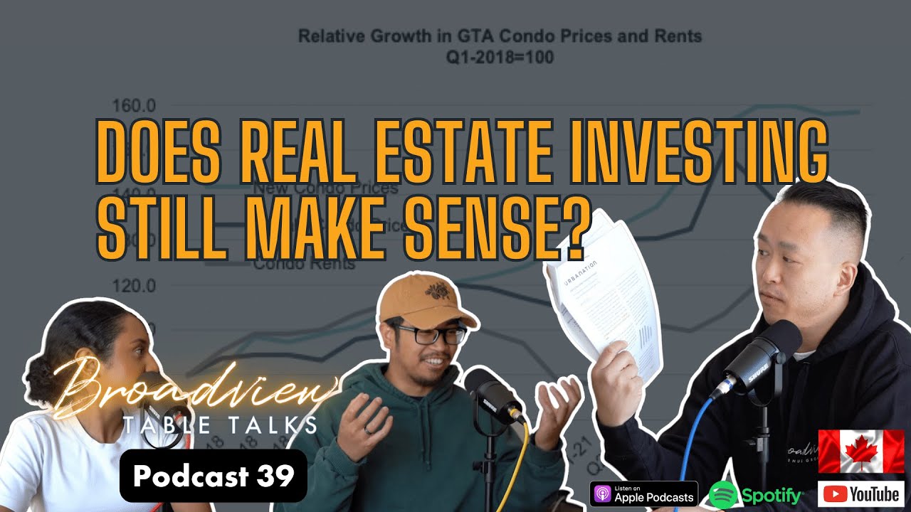 Podcast 39: Does investing in Toronto real estate make sense any more?