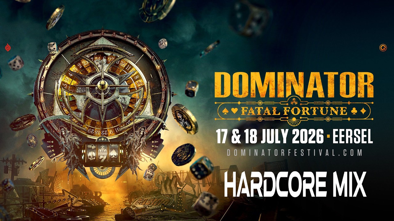 DOMINATOR 2026 FATAL FORTUNE HARDCORE WARM UP MIX JULY 2026 #dominator #rave #harddance 180/200 bpm