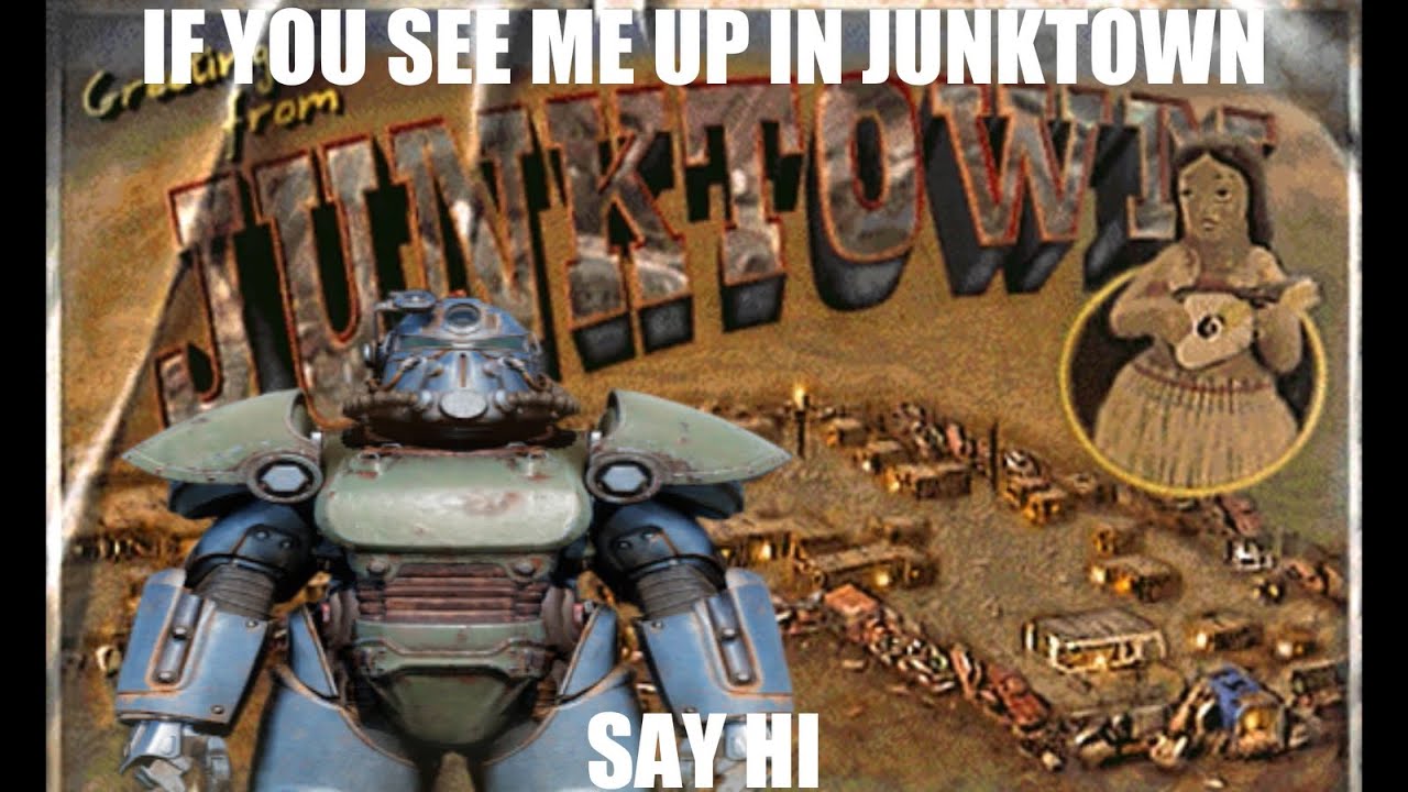 if you see me up in junktown (fallout parody)