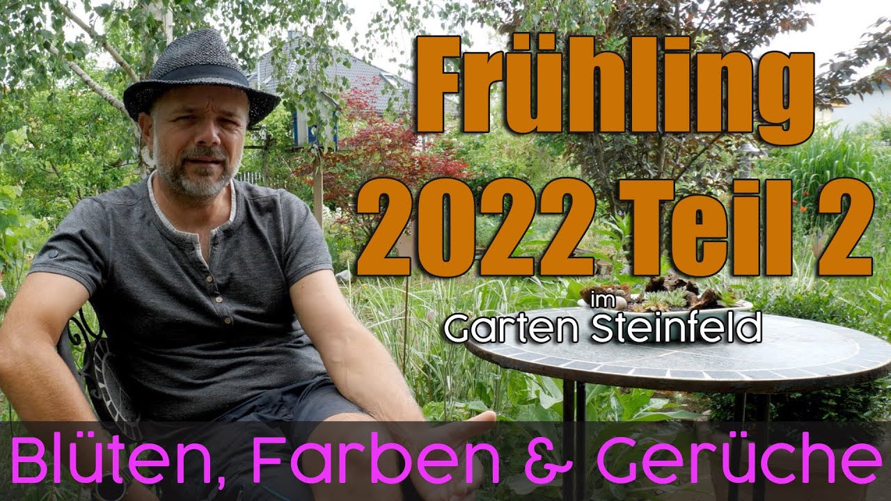 Frühling 2022 - Teil 2  - im naturnahen Garten Steinfeld