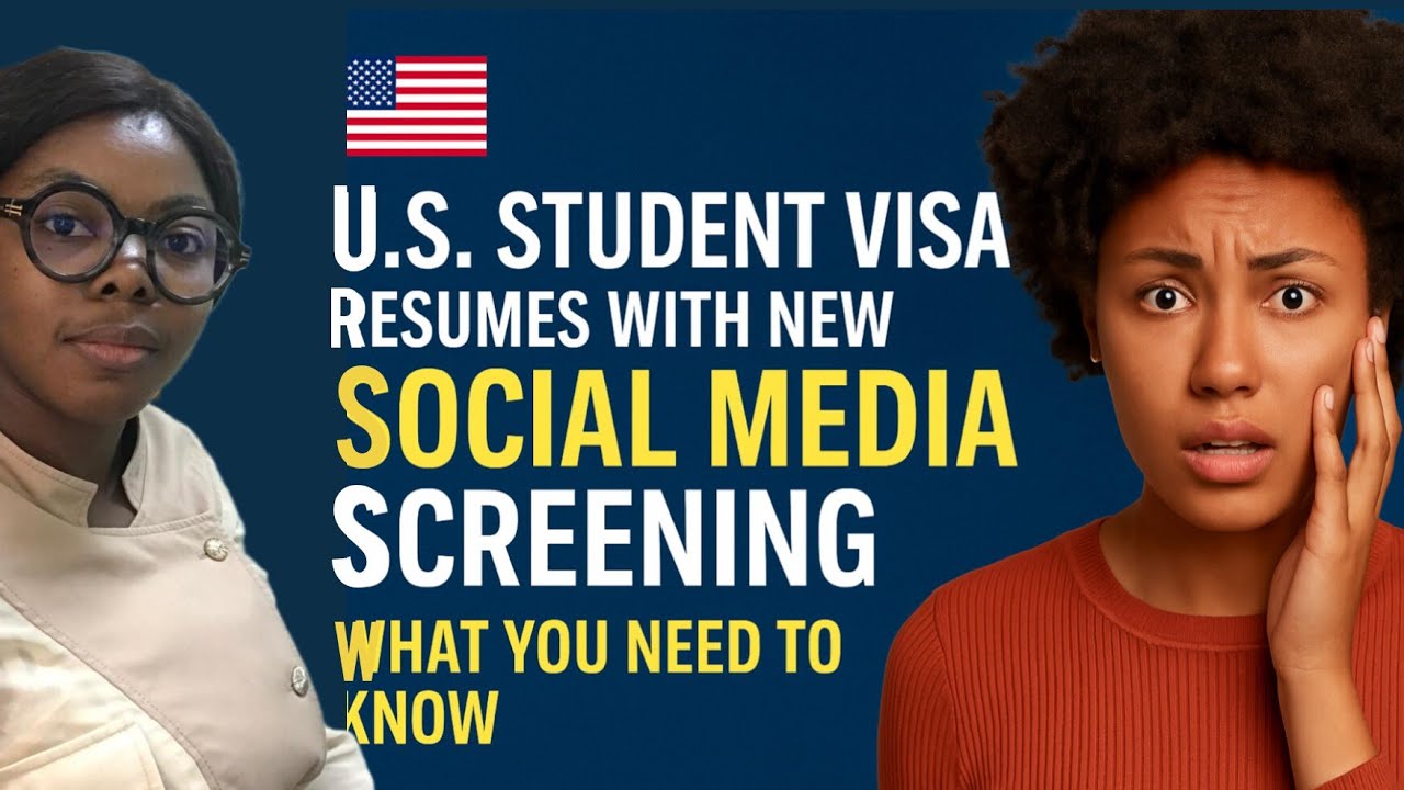 US Student Visa Resumes with New Social Media Screening | What Every International Student Must Know