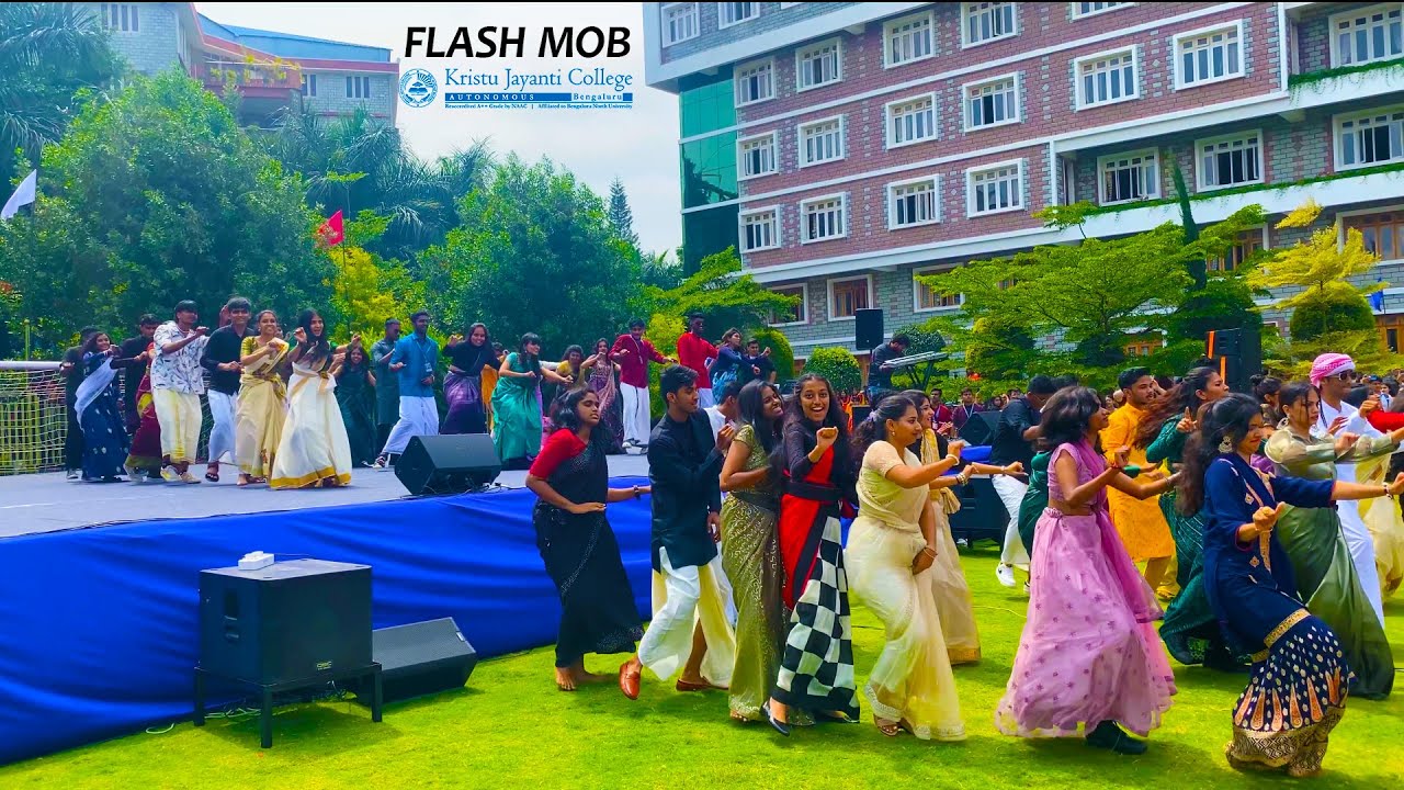 Ethnic Day 2022 | Flash Mob | Kristu Jayanti College.