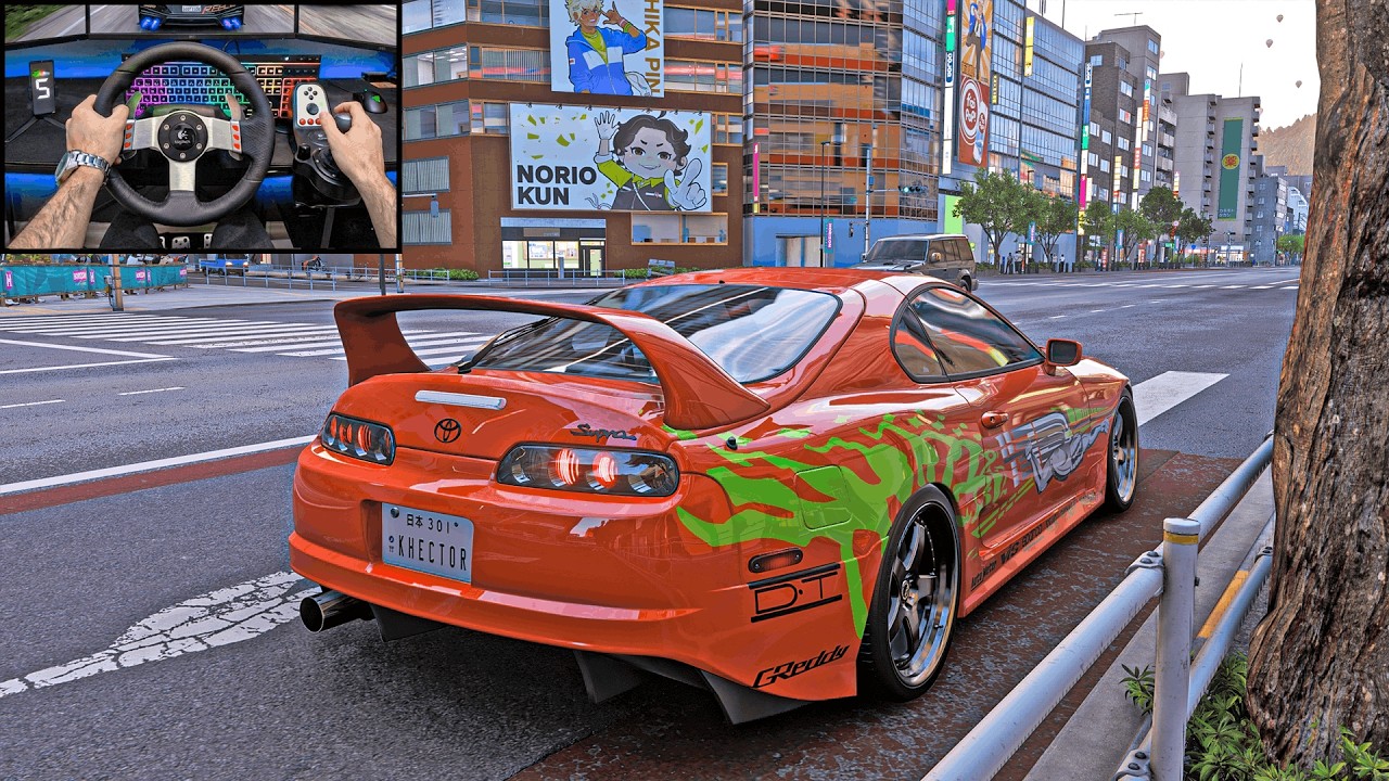 Toyota Supra Fast and Furious Drift - Forza Horizon 6 Gameplay