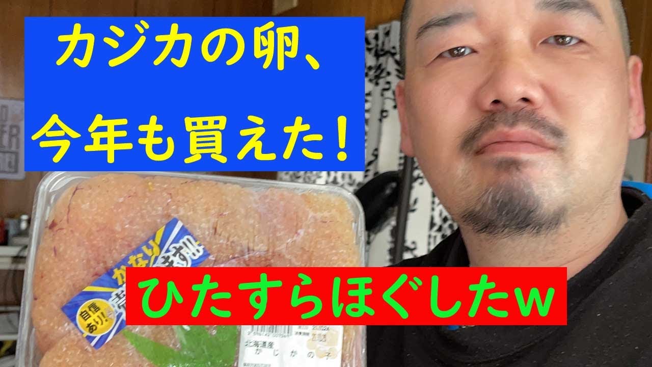 【カジカの卵しょうゆ漬け】【カジカ】【北海道・秋の旬】毎年、この季節になるとスーパーに並ぶ魚卵。今年もお安く手に入ったので、狂ったようにほぐしましたｗｗｗ