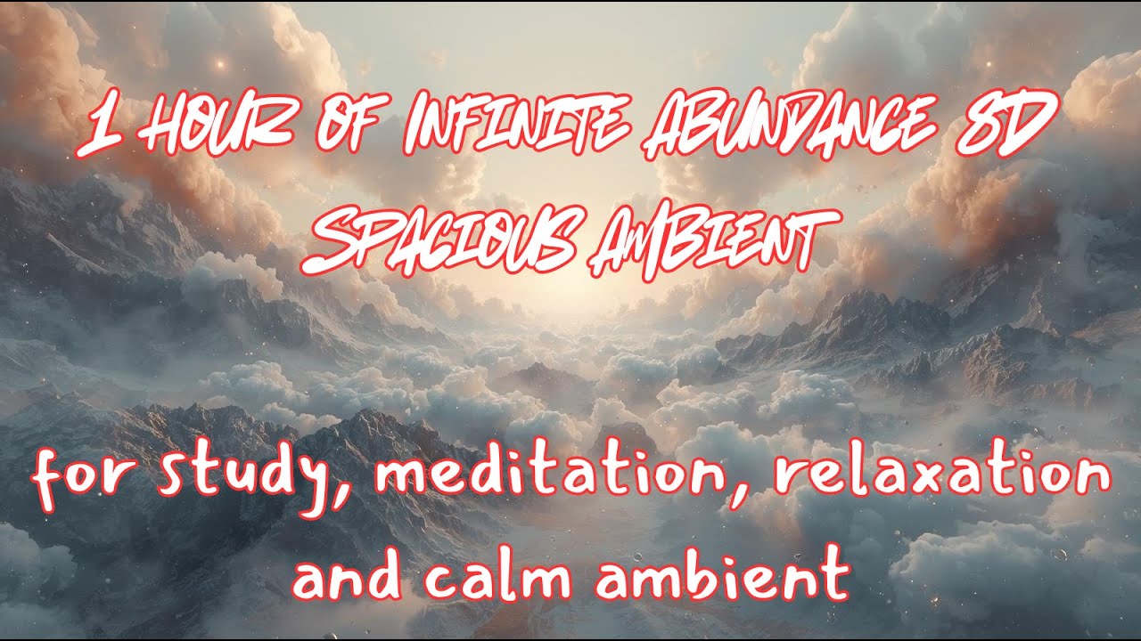 1 hour of Infinite Abundance 8D Spacious Ambient | #InfiniteAbundance #manifestationmusic