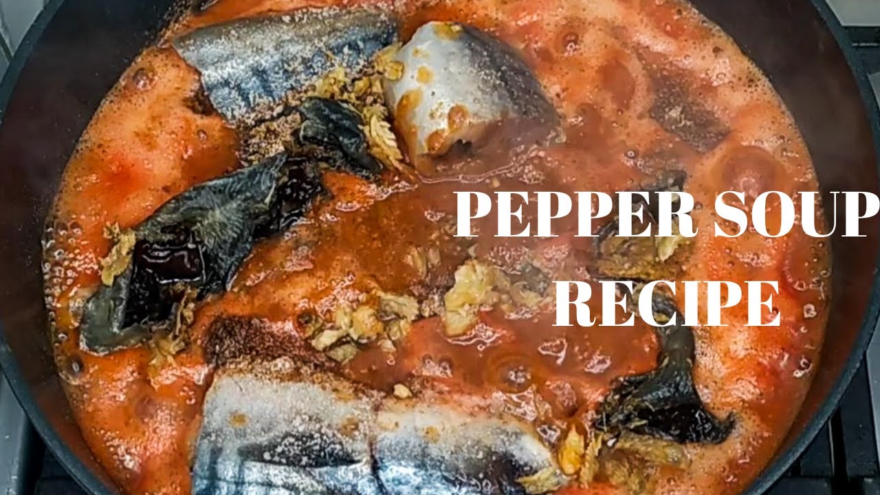 TOMATO PEPPER SOUP RECIPE