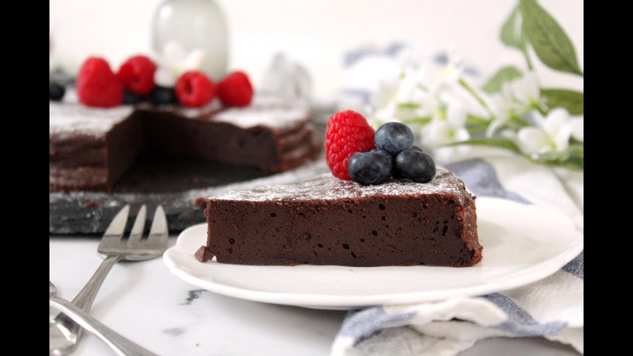 Fondant au chocolat et fromage blanc allégé