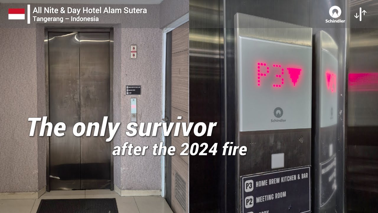 Schindler 3300 Elevator | All Nite & Day Hotel Alam Sutera, Tangerang, ID (P1-P3)