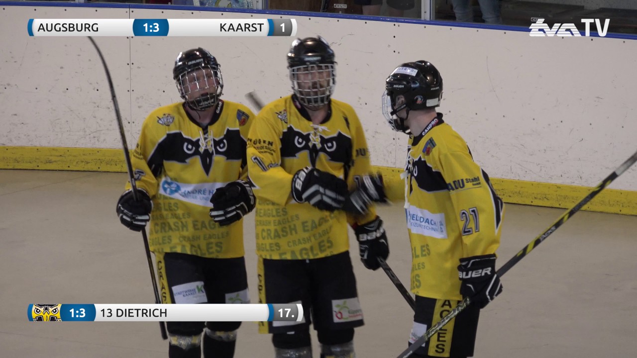 TVA TV | TV Augsburg - Crash Eagles Kaarst | ISHD Skaterhockey-Bundesliga 2017