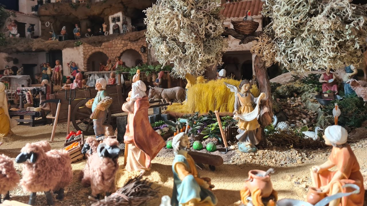 El belén más espectacular de la localidad ganador del primer premio de belenes #belenismo #pesebre