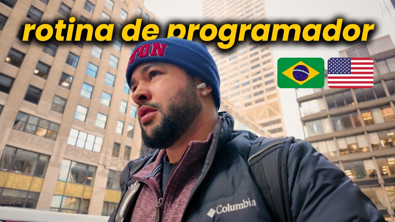 Uma Semana Completa na Minha Vida Sendo PROGRAMADOR nos EUA 🇺🇸🇧🇷