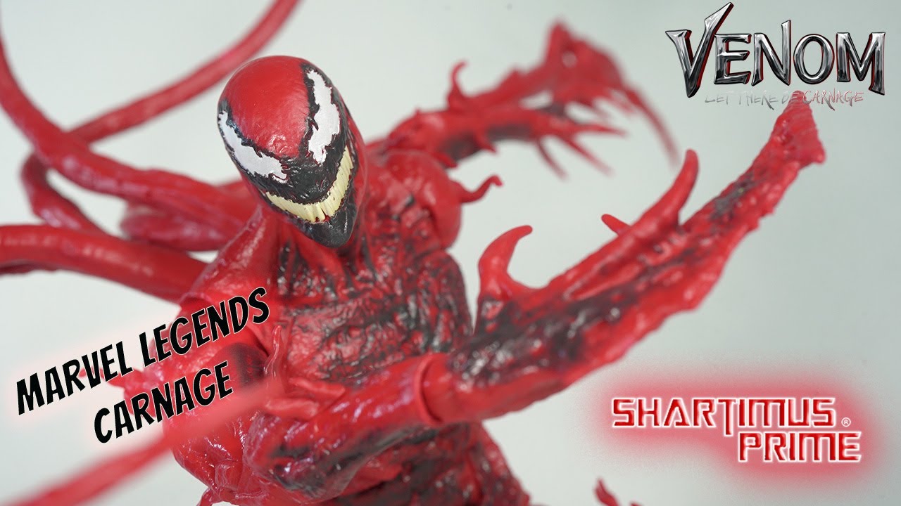 Обзор фигурки Marvel Legends Carnage Venom 2: Да будет Карнаж по мотивам фильма Sony