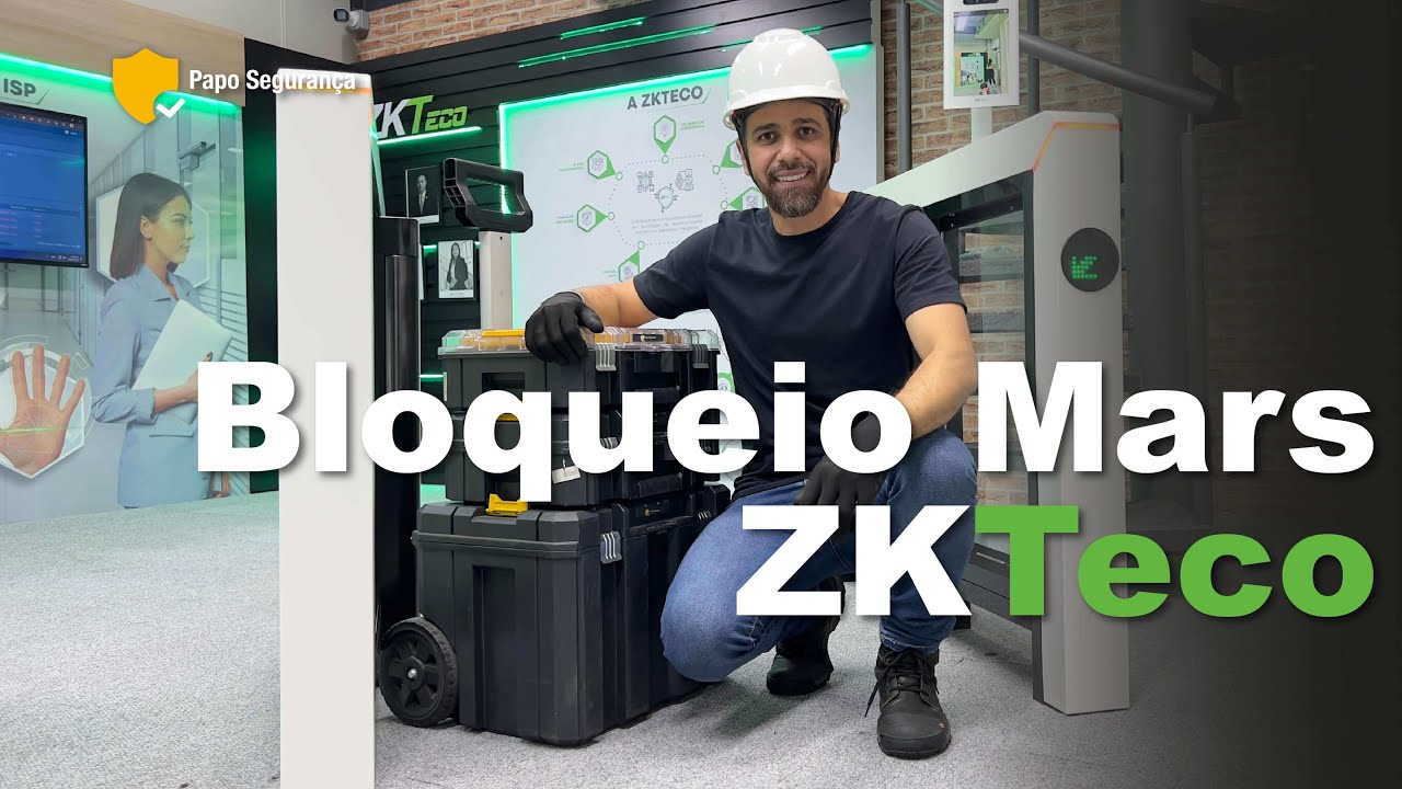 Bloqueio Mars da ZKTeco: Alto Nível de Segurança e Facilidade de Integração