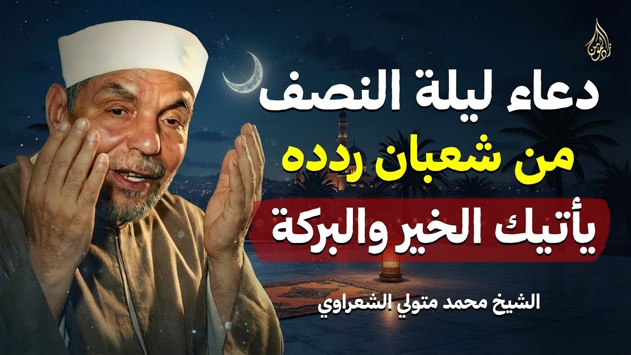أجمل دعاء ليوم الجمعة يفتح لك أبواب الفرج والخير بإذن الله ¦ الشيخ محمد متولي الشعراوي