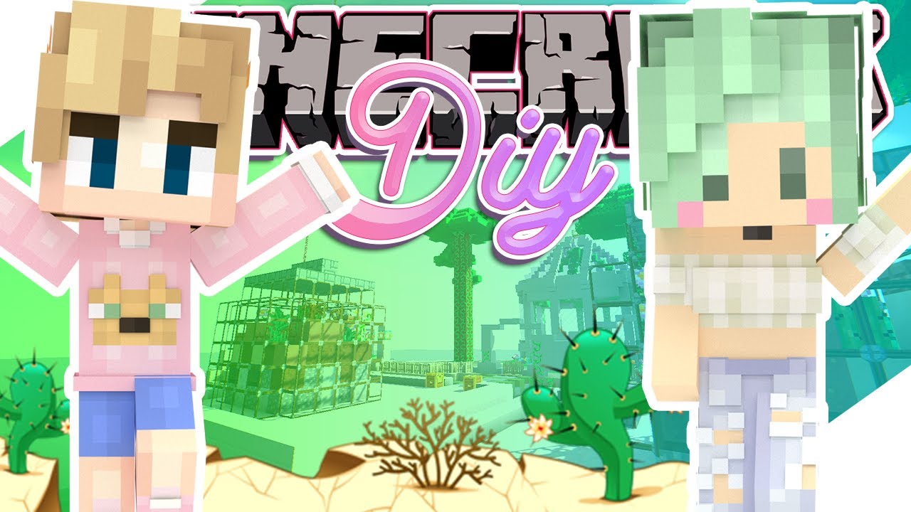 Desert Terrariums w/Ashvinelf! | Minecraft DIY ✧1