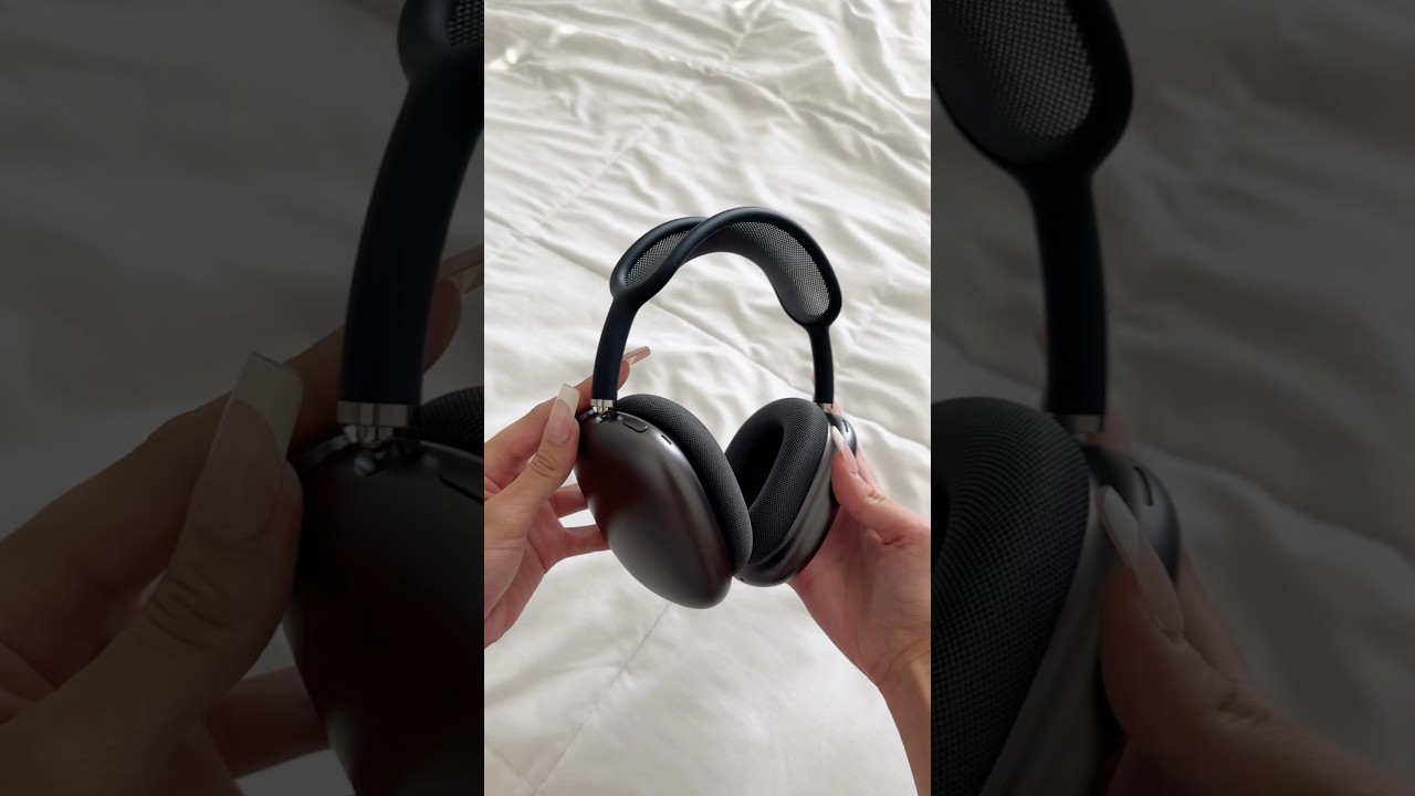 AirPods Max Space Gray Unboxing 🖤🎧 #airpodsmax #asmr #asmrunboxing #unboxingasmr #apple