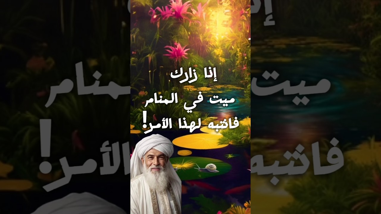 تفسير رؤية الميت في المنام.. علامات لا يجب تجاهلها #الصلاة_على_النبي #اكسبلور #الدعاء_المستجاب #duet