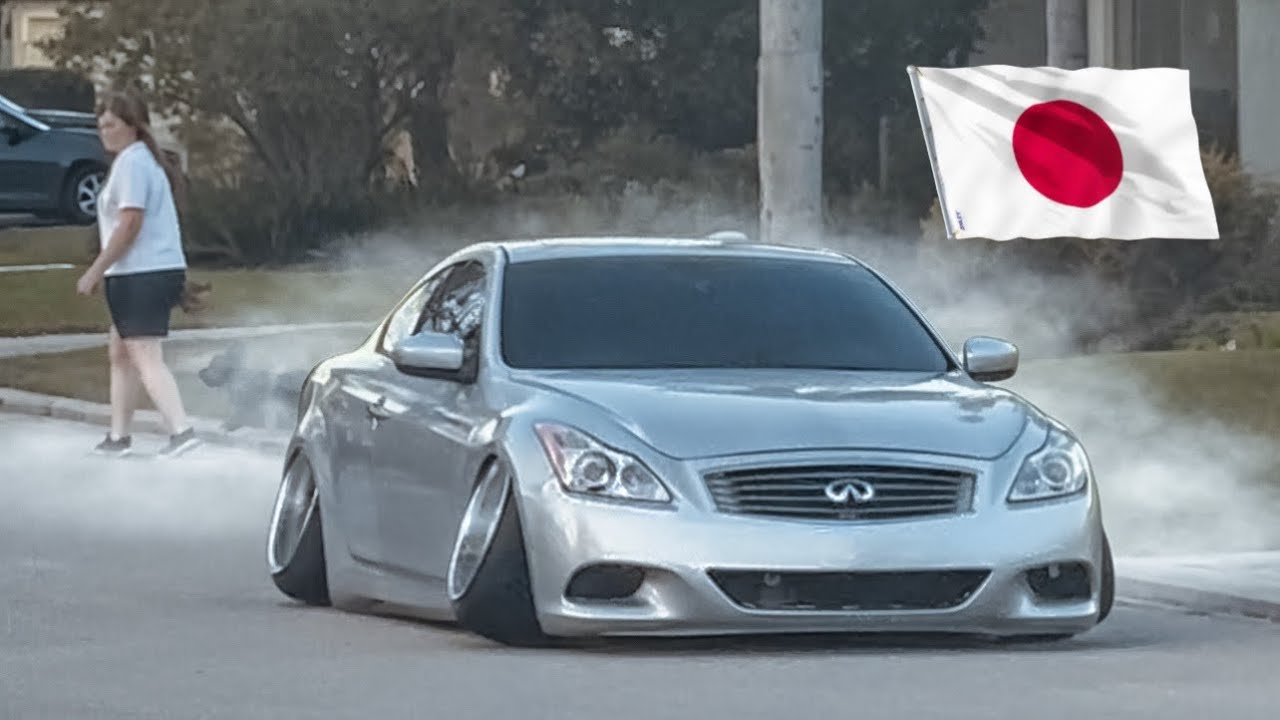 Этот парень превратил свой Infiniti в автомобиль в стиле «японский тюнинг».