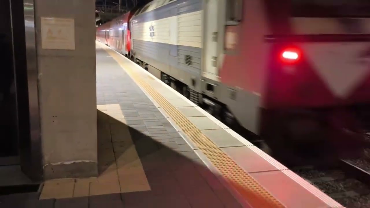 JT42BW Diesel Locomotive In Raanana West Train Station.