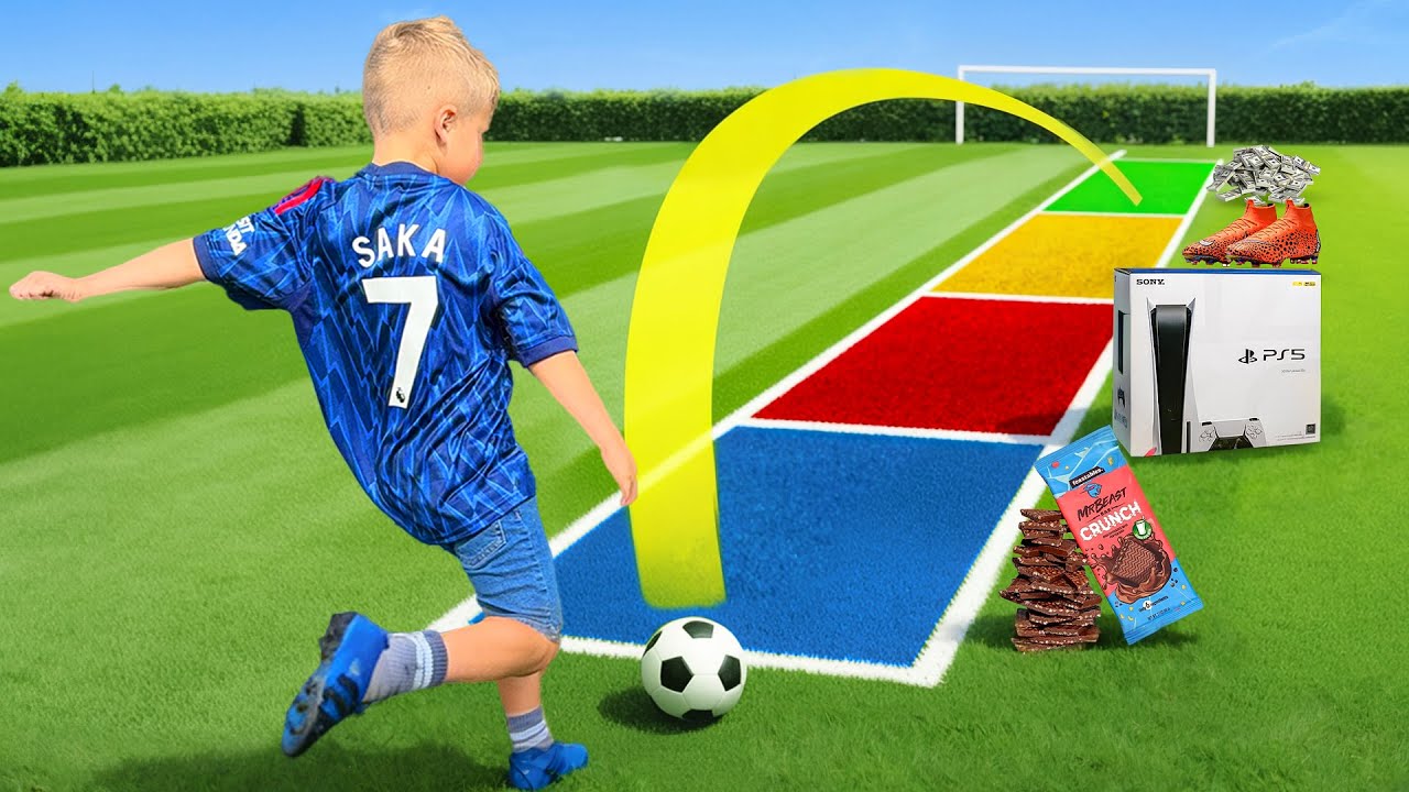 Whatever The Football Lands On, YOU WIN!