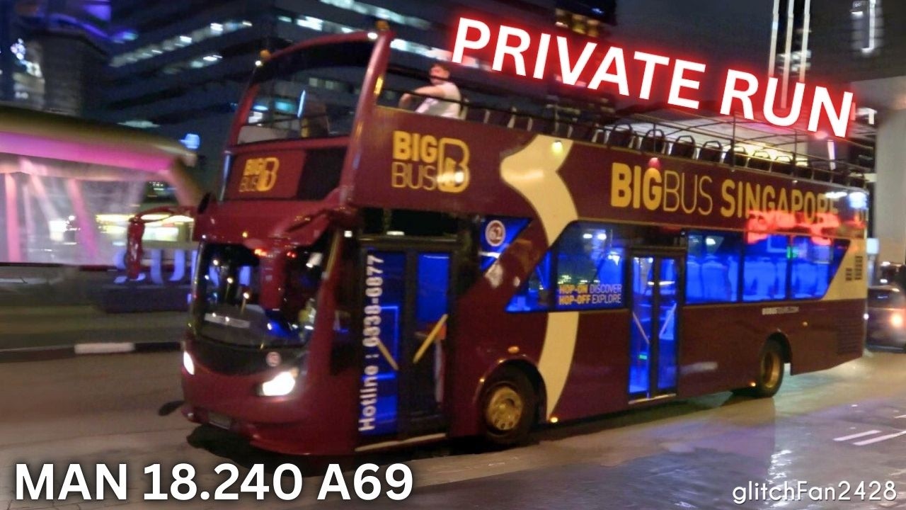 MAN A69 Flat Out Hellfire Private Charter 😈 PC3579Y [Big Bus Tours]