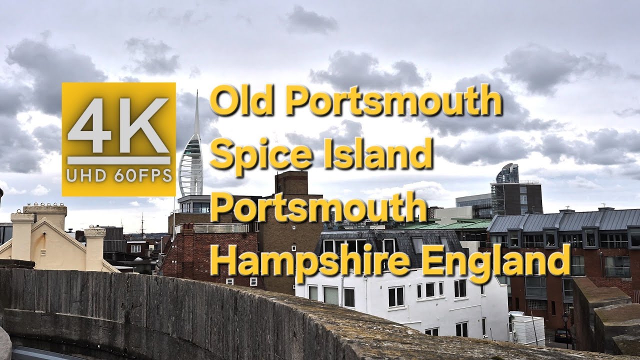 Weekly Walk: Old Portsmouth Spice Island, Portsmouth, Hampshire, England | Jan 2025