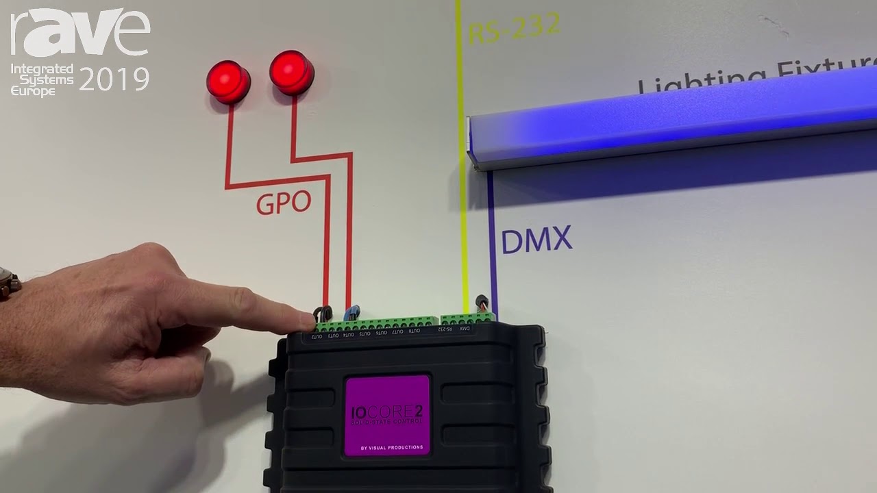 ISE 2019: Visual Productions Previews IOCore2 Network-Based Solid State Control Interface