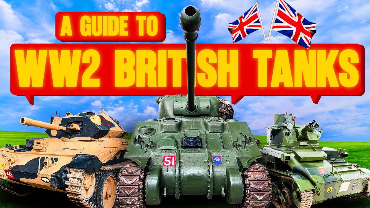 Every British WWII Tank in 20 Minutes
