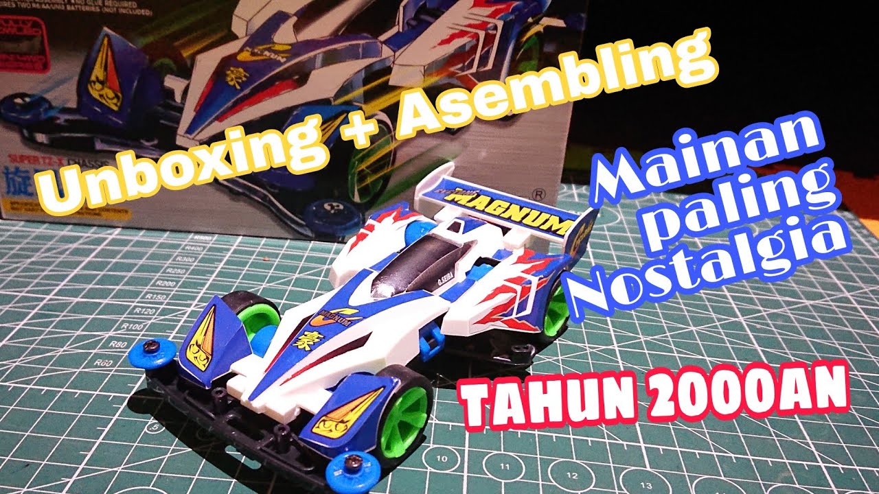 Unboxing & Assembling Mini 4WD Cyclone Magnum