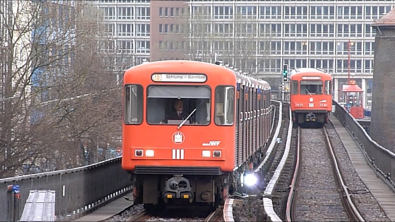 DT3 Abschied - U-Bahn Hamburg + DT4 und DT2 Bonus [HD]