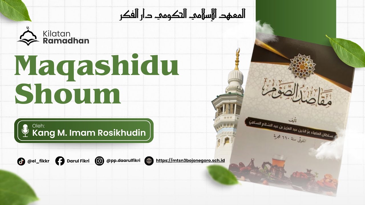 #1 Maqoshidus Shoum - Ngaji Ramadhan