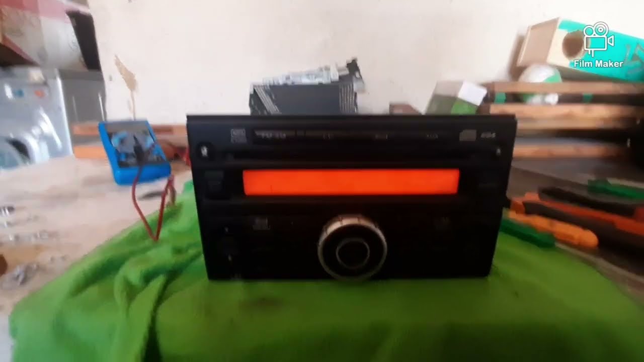 Radio Nissan livina, sentra, versa painel não acende, Led não acende