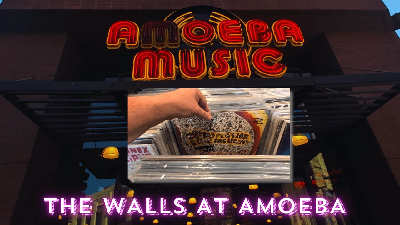 The Walls of Vinyl at Amoeba Records Hollywood | September 2025