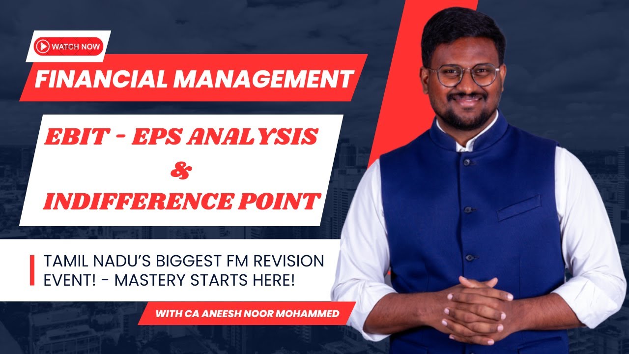 CA INTER | FINANCIAL MANAGEMENT | CAPITAL STRUCTURE DECISIONS | MARATHON | SEPT 2025 | CA ANM SIR |