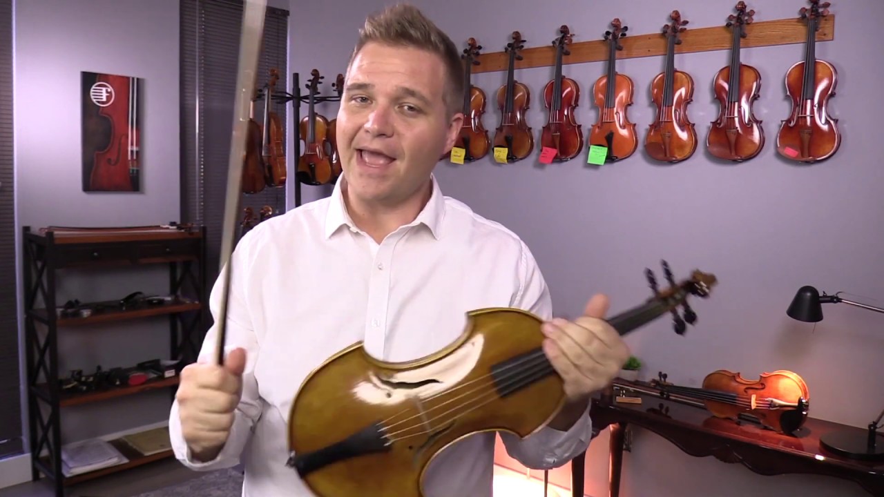 Fiddlershop Baroque Sample Violin (No. 107)